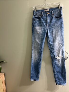Madewell women's 9-inch high-rise skinny jeans